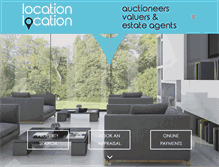 Tablet Screenshot of locationlocation.ie